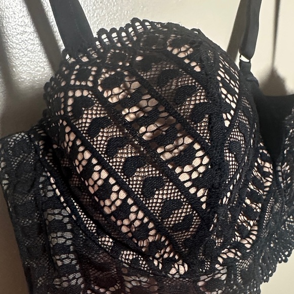 Adore Me Black Lace Bra | 34D - Picture 2 of 5